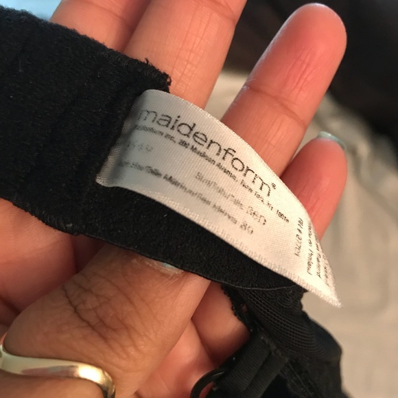 Black laced underwire bra - Picture 4 of 4